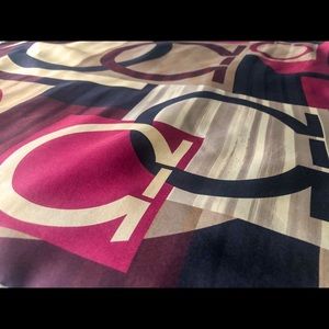 Salvatore Ferragamo Limited Edition Silk Scarf